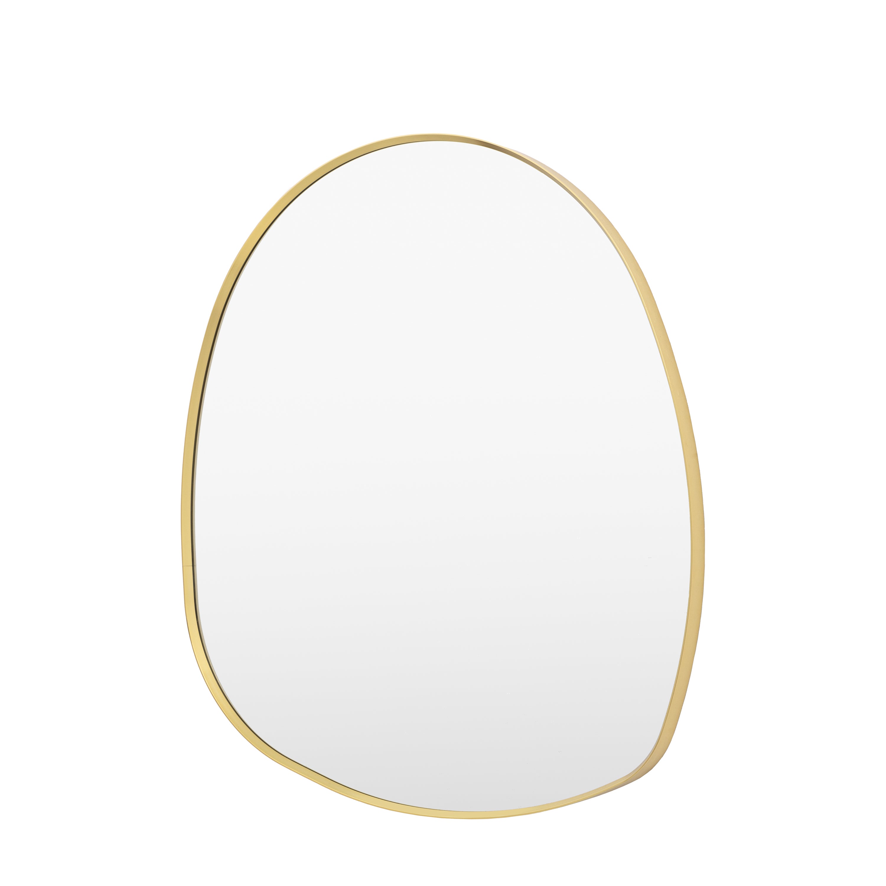 Claude Gold Pebble Wall Mirror